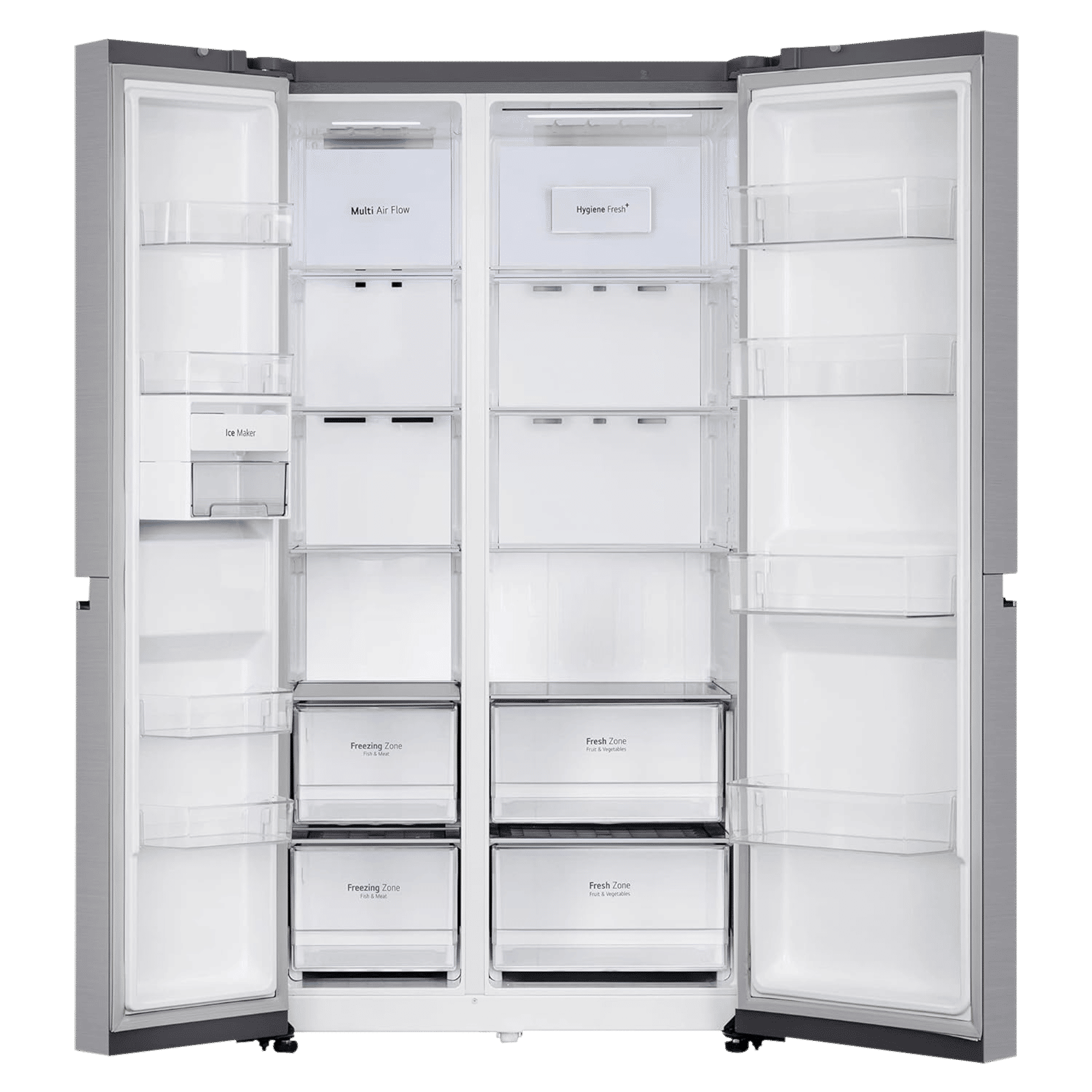 Buy LG 655 Litres 3 Star Side by Side Refrigerator with Smart